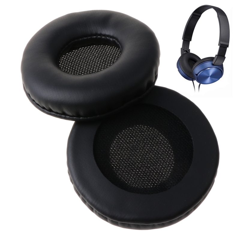 Smart Picks 1 Pair Headphones Ear Pads Cushion Replacement Leather Earpads Cover for Sony MDR- ZX310 K518 K518DJ K81 K518LE Game Headset