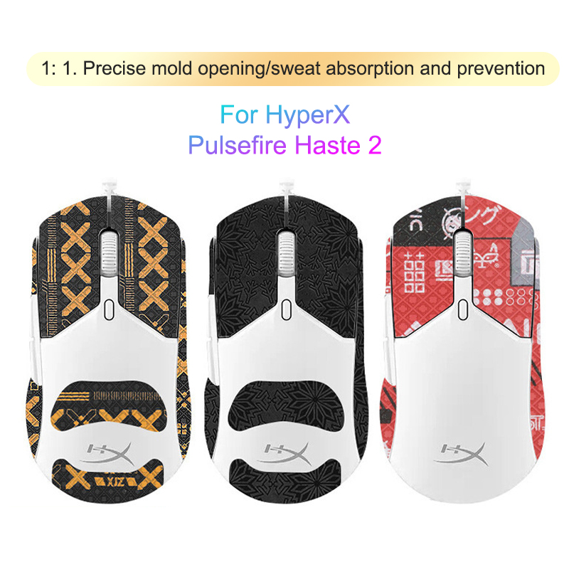  Premium Deals 1 Pcs Anti-Slip Gaming Mouse Sticker For HyperX Pulsefire Haste 2 Wired Wireless Mouse PC Computer Desktop Gamer Accessories