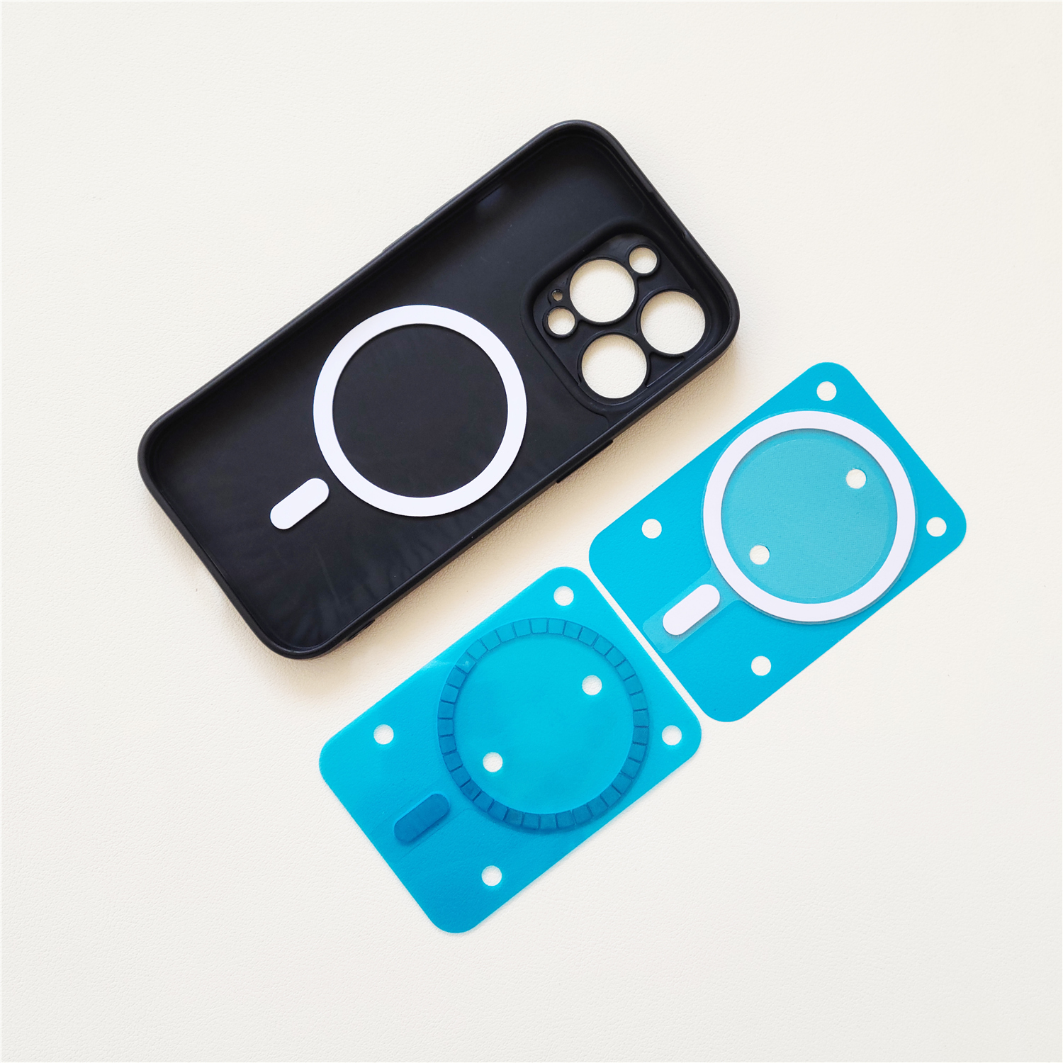 Deals Too Good to Ignore 1 to 3 Real Magnet Ring For Magsafe Wireless Charger For iphone 16 Pro Max 15 14 13 Universal Phone Case Inside Magnet Sticker