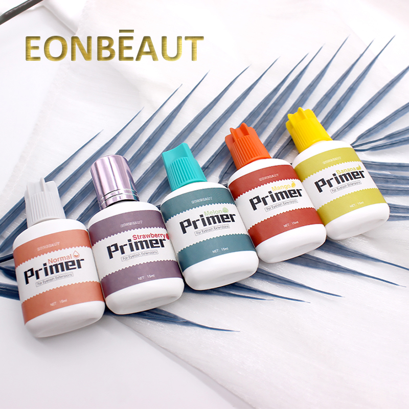  Unbelievable Savings 1 Bottle EONBEAUT Glue Primer Plus False Eyelash Extension Supplies 15ml Makeup Tools Professionals Banana Strawberry Lava Lash