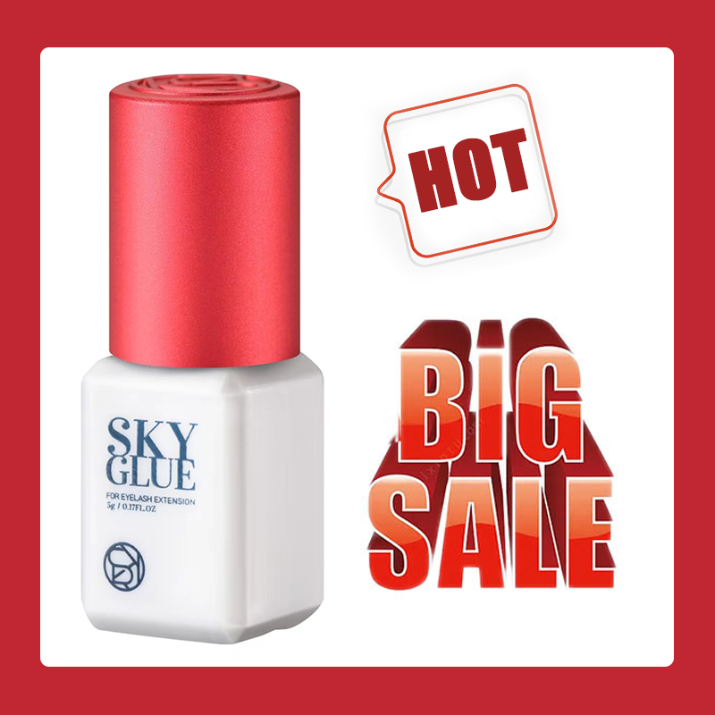 Smart Savings 1 Bottle SKY Glue For Eyelash Extension Korea 5ml Black Red Blue Gold Cap Beauty Health Lava Lash Shop Makeup Tools Adhesive