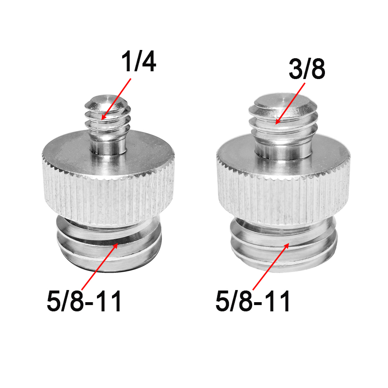  Shop Smart! 1/4 3/8 to 5/8-11 Coarse Teeth Screw Tripod Adapter for Level Bracket Green Light Infrared Mini Surveying and Mapping Instrument
