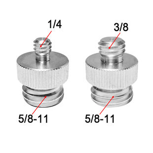 The Shop Smart! 1/4 3/8 to 5/8-11 Coarse Teeth Screw Tripod Adapter for Level Bracket Green Light Infrared Mini Surveying plus Mapping Instrument You've Been Waiting For