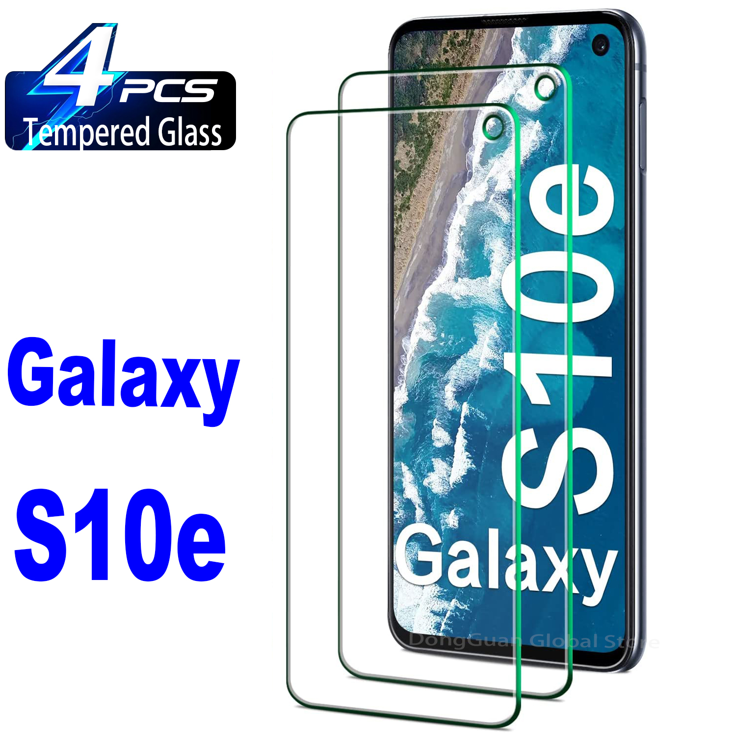 Weekly Deals 1/4Pcs Tempered Glass For Samsung Galaxy S10e SM-G970 Screen Protector Glass Film