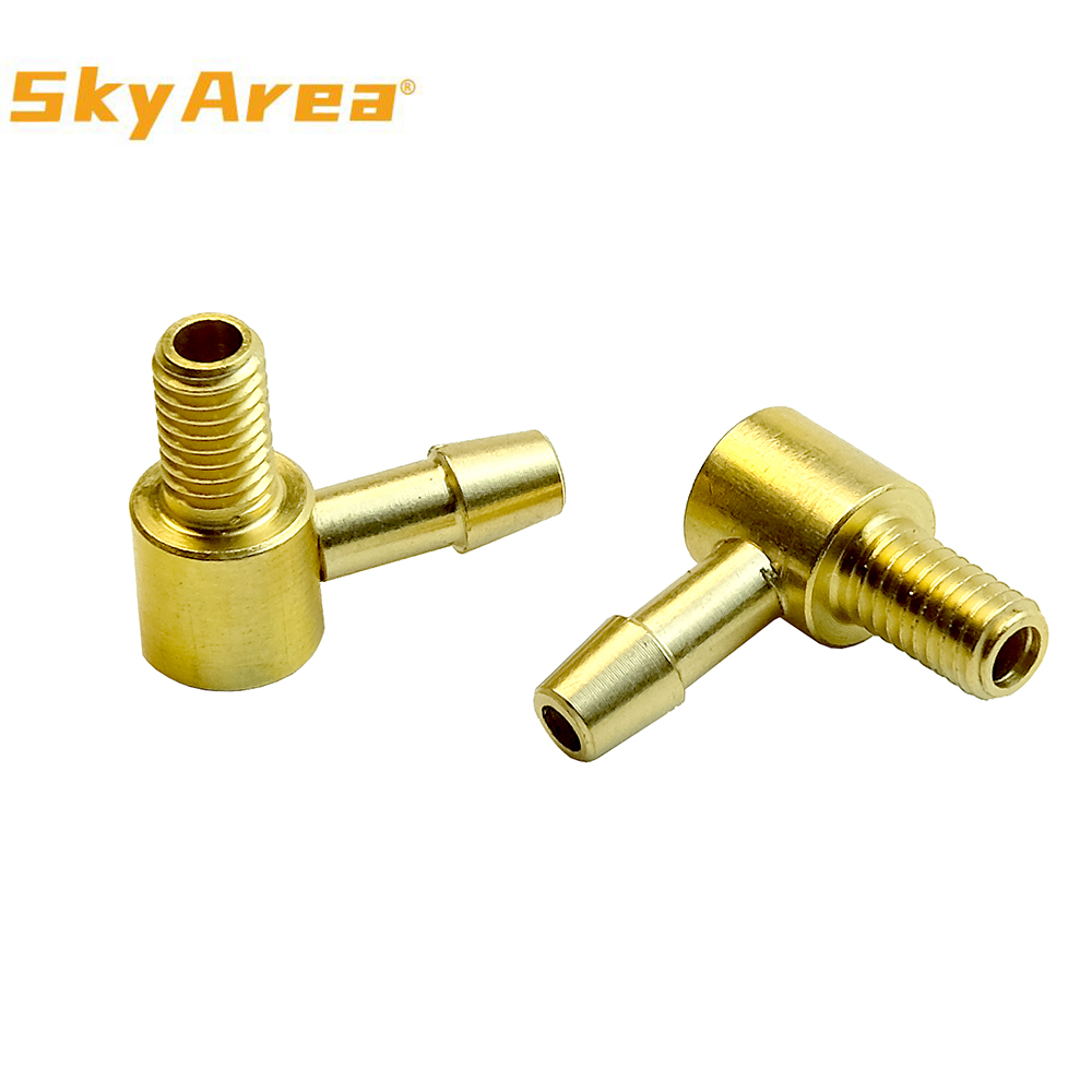 Too Good to Pass Up! 1/2/5PCS M5 Copper Water Nozzle 90 Degree L Type 5mm Oil Fuel Tank Inlet Nozzles for DIY RC Gasoline Jet Boats Connecting Parts