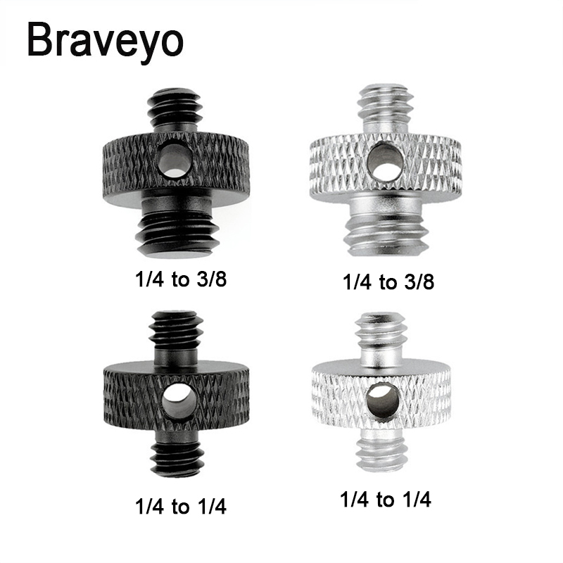 Save Big Now! 1/4 to 3/8 Screw Camera Live Streaming Bracket Mount Adapter Stable Shooting Photography Accessories For Tripod Head