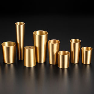 Explore Our Flash Price Drops 1 Piece Gold Brass Cabinet Leg Cover Brass Color Chair feet Protector Sofa Leg Tube Metal Cup Furniture Leg Ferrules – Perfect for Every Occasion