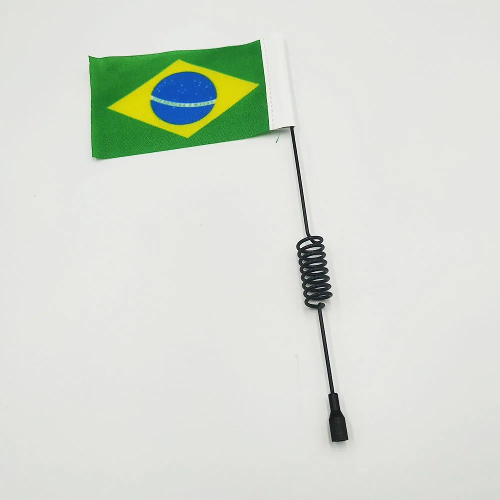  Best Bang for Your Buck! 1/8 1/10 Scale Metal RC Decorative Antenna Mast and Flag Accessories for RC Tracked Axles SCX10 90046 Trxs TRX-4 TRX4 D90