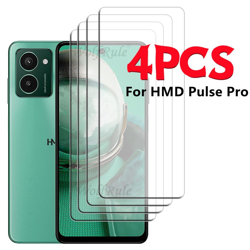  Everything You Love, for Less! 1/2/3/4Pcs For HMD Pulse Pro Glass HMD Pulse Pro Tempered Glass Transparent Clear 9H HD For Screen Protector HMD Pulse Pro Glass