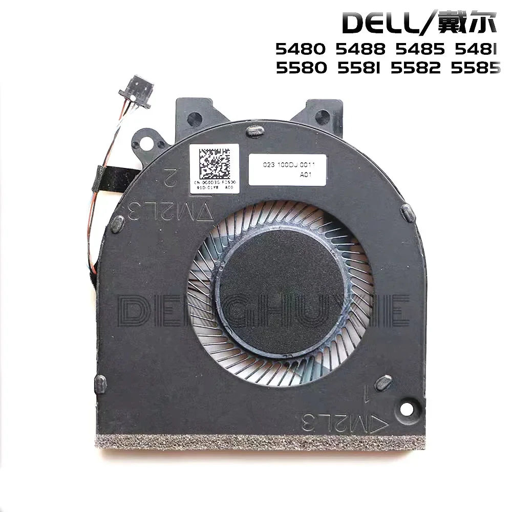 Limited Stock 0G0D3G CPU FAN FOR DELL Inspiron 5480 5482 5488 5580 5581 5584 5585 Laptop CPU Cooling Fan