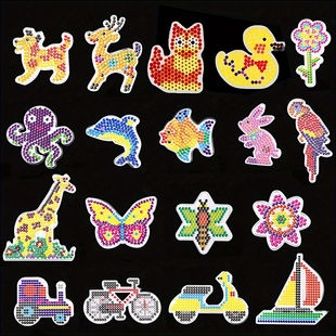 Explore Our Rare Finds 1 Ensemble of Fuse Bead Board, Iron Bead Ironing Board A Ensemble of Handmade DIY Insertion Boards 12 Different Patterns Perler Hama Beads – Perfect for Every Occasion