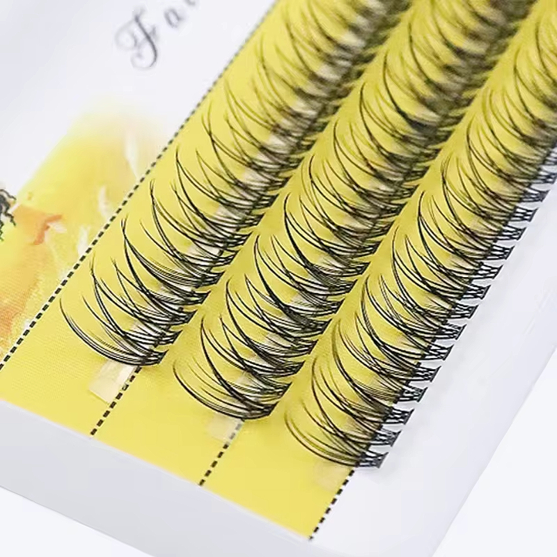 Shop & Save Big! 1 Box/120 Bunches Mink Eyelashes Extension 3D Natural Russia Eyelash Cluster individual Makeup Lashes tools wholesale