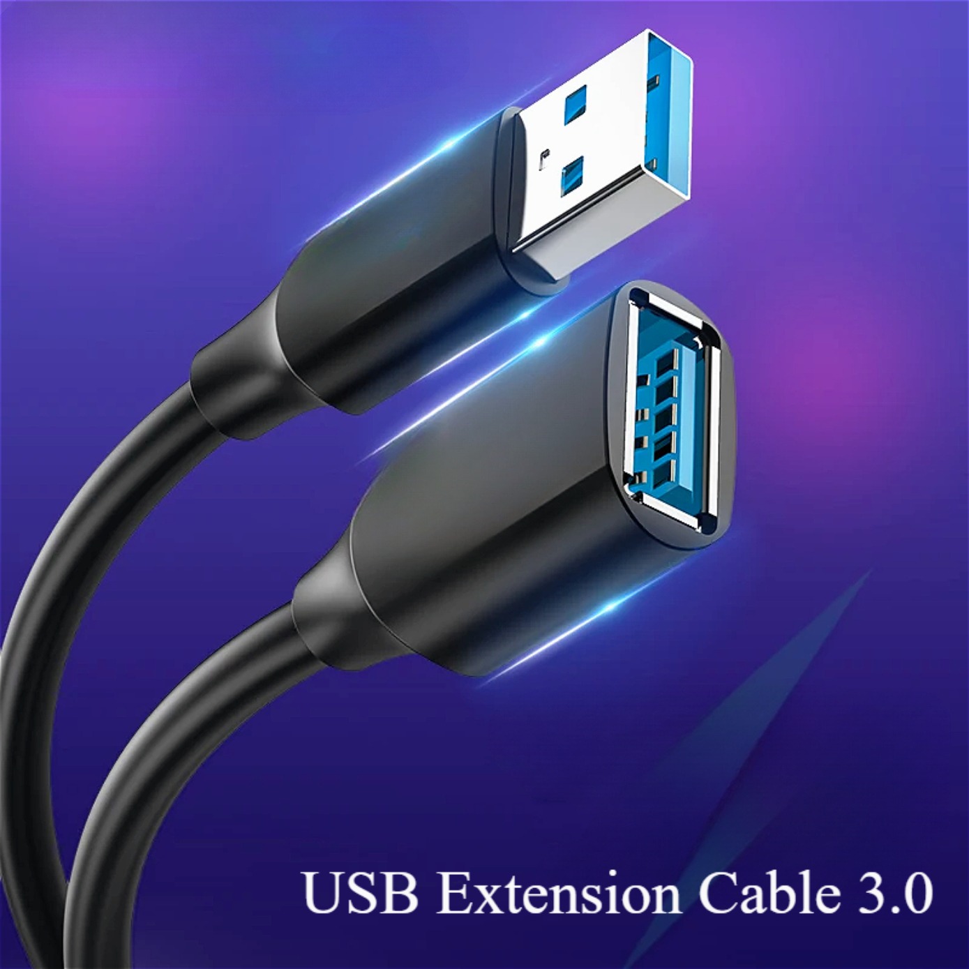 Jaw-Dropping Discounts 0.5/1/2/3/5 M USB Extension Cable 3.0 Data Cord For PC Smart Laptop TV SSD USB Male to Female Computer Camera Printer Connector