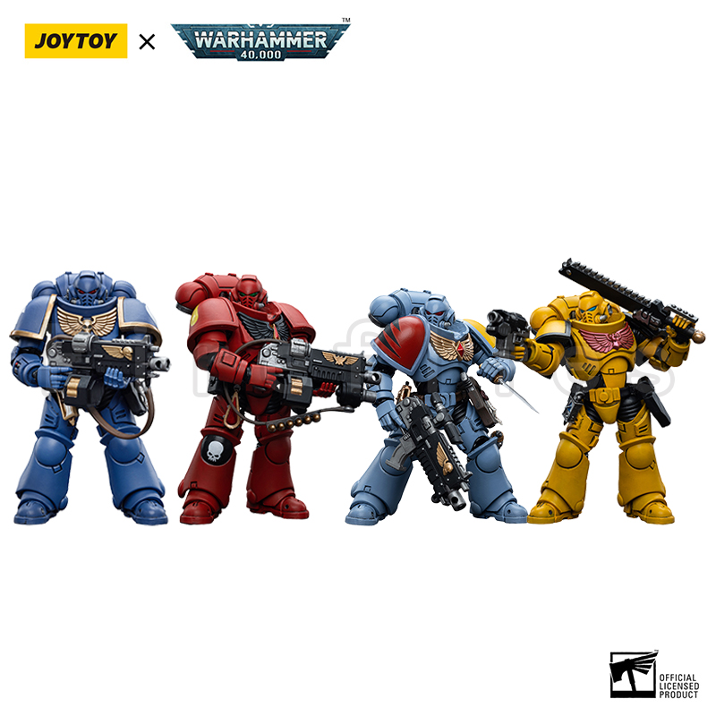 Shopping Spree Starts Now 1/18 JOYTOY Action Figure (4PCS/SET) 40K Intercessors Set Anime Model Toy