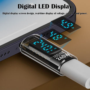 Limited Time Offer:  Save More! 1 PCS Digital LED Display USB 4 Type-C Adapter PD 240W 8K 60HZ Power Meter Tester Full Function 40Gbps USB C Extension Laptop Available Now
