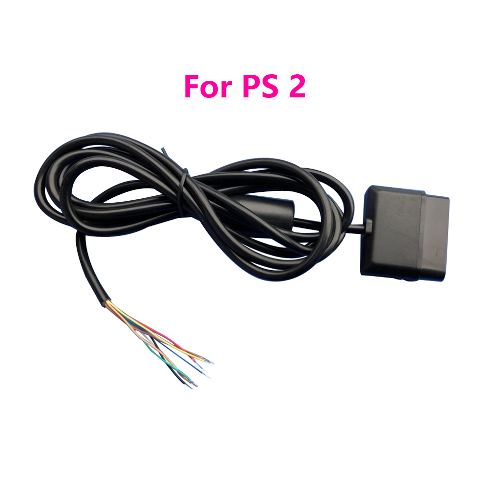 Go Go Go! 1.8m Game Controller Cable For Sony For PS 2 Gamepad Connecting Wire Handle Connection Extension Line Replacement Cord