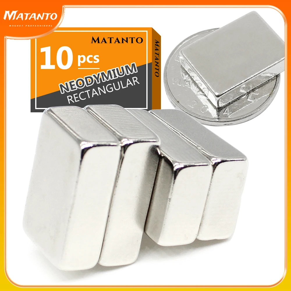 Must-Grab Deals 1/5/10/20/50/80Pcs 15x10x5 Block Rare Earth Magnet Neodymium Magnet 15x10x5mm Permanent NdFeB Magnets 15*10*5 Refrigerator DIY
