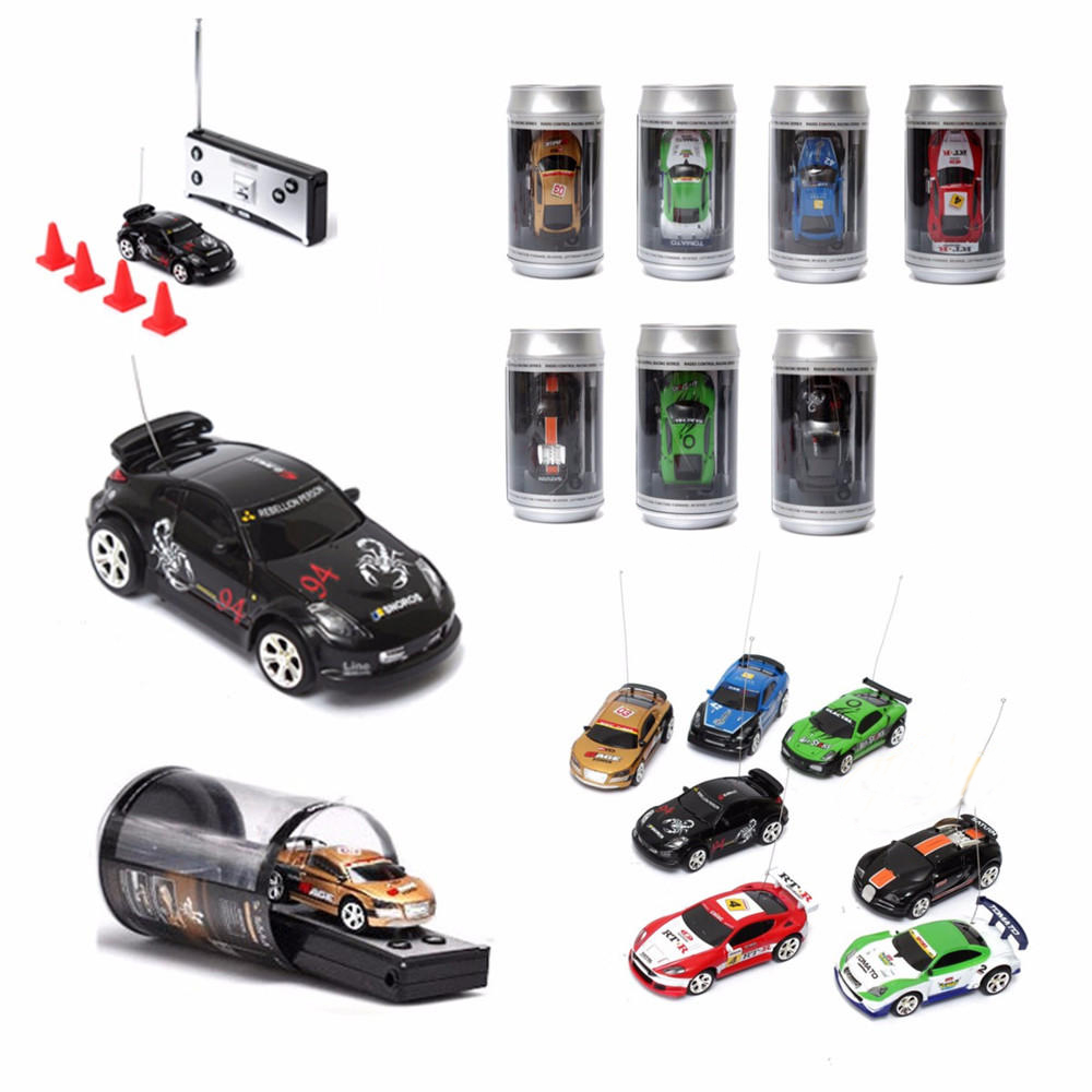  Smart Buys 1/58 Mini Can Car Remote Radio Control Mini Racing RC Car 27MHz/40MHz