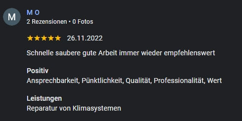SHK Service Bewertung