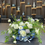 Thumbnail: Elegant garden｜White & Blue Tone Mixed Table Arrangement
