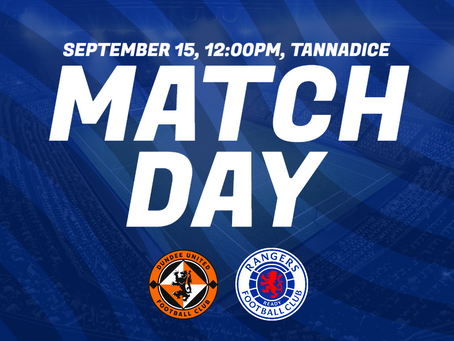 Dundee United vs Rangers Match preview: We're back