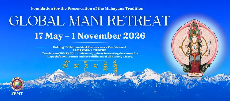 FPMT Global Mani Retreat