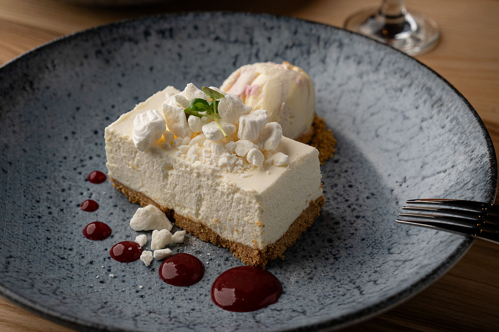 Dessert at Penrhos Park