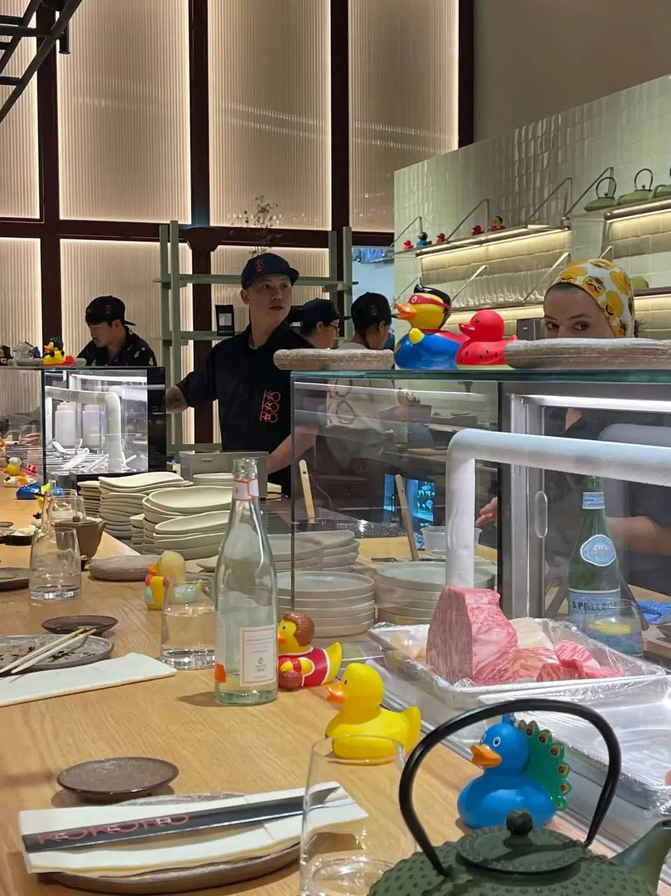 japan hand roll bar interior
