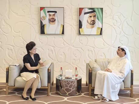 Chinese Consul General Pays Courtesy Visit to Dubai International Financial Centre