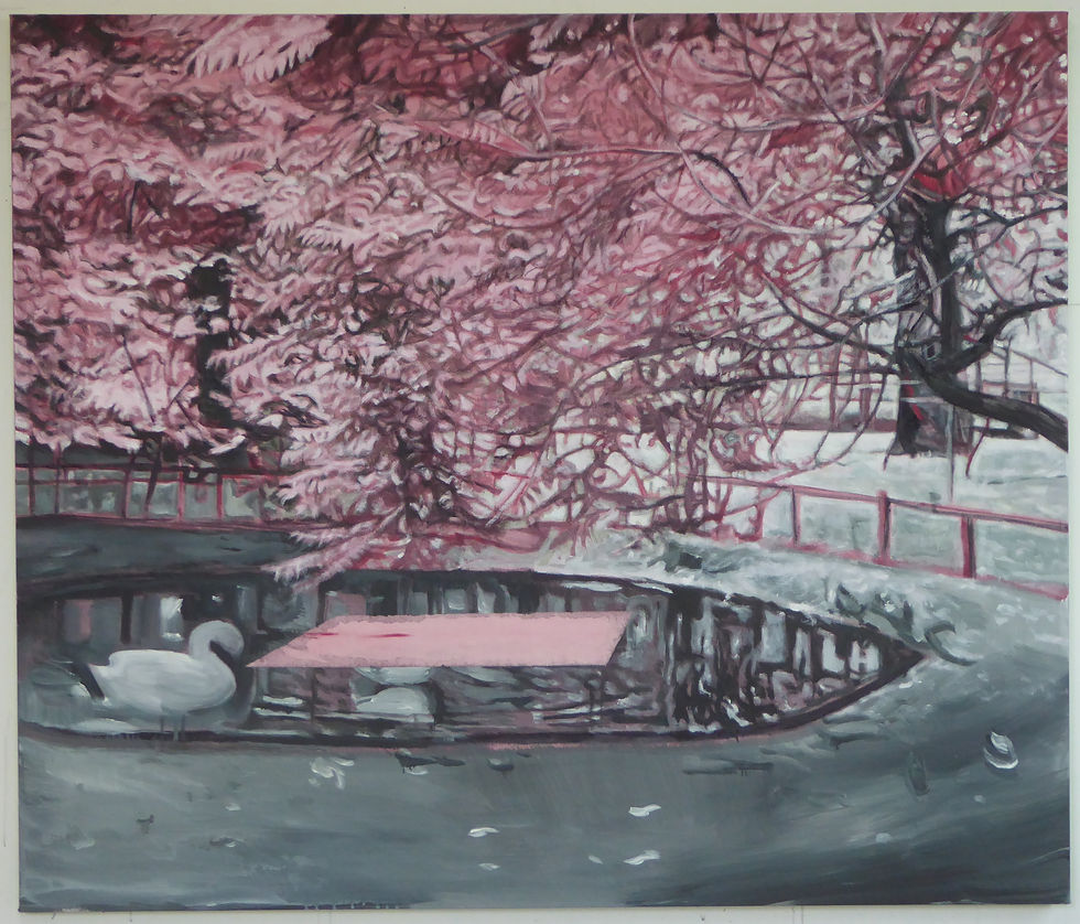 2026 – Activated carbon, acrylic and tint colors on canvas
56" x 66" (142.24 x 167.64 cm) (GER26-0540)