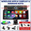 Thumbnail: 10.26" Portable Wireless Carplay & Android Auto with Built-In Dash Camera