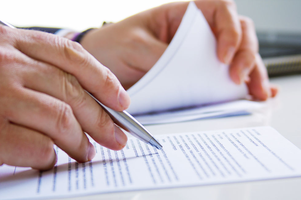 Firma de escritura