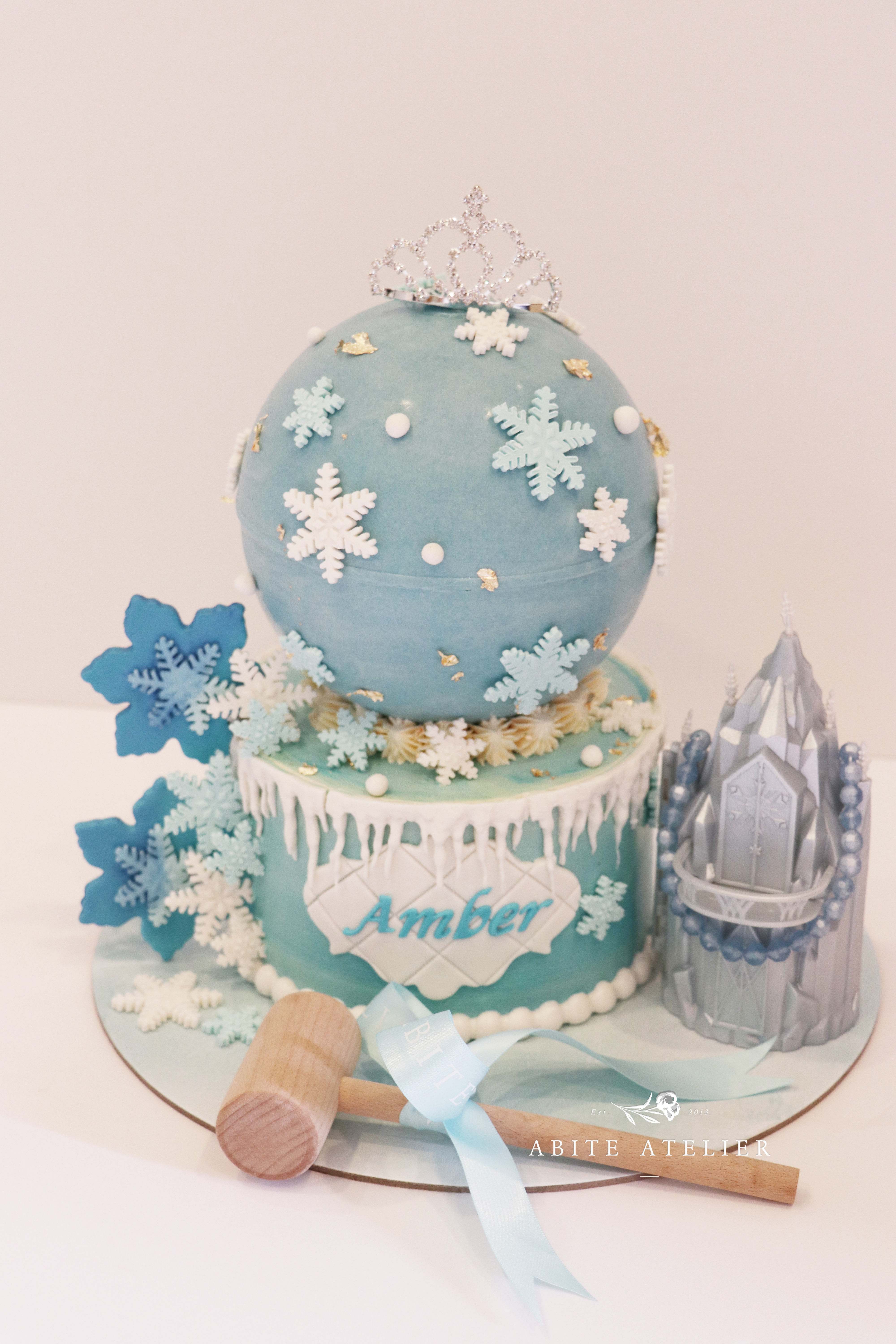 Frozen Piñata Cake