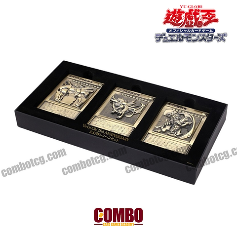 遊戲王25th Anniversary 三幻神金屬收藏卡套裝| COMBO