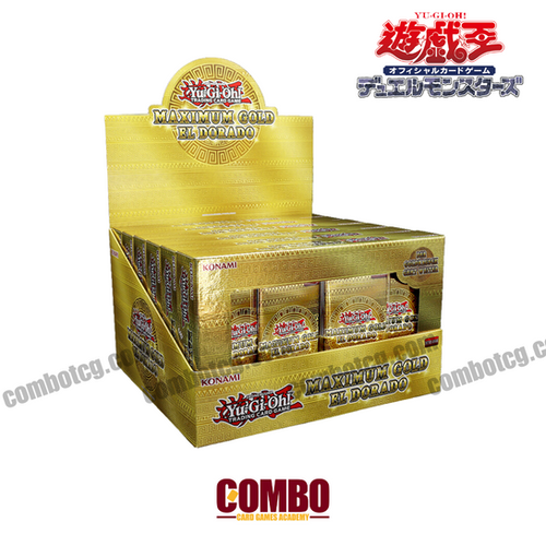 遊戲王英文版MAXIMUM GOLD: EL DORADO 原盒(1st-Edition) (共24包卡