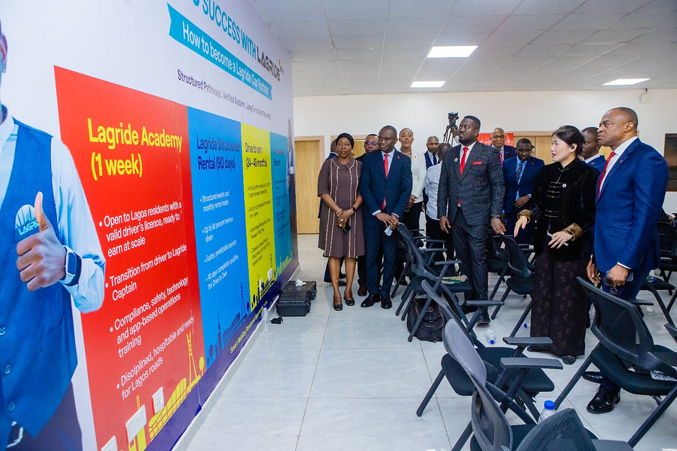 UBA-GAC Partnership: Group Managing Director/CEO, United Bank for Africa(UBA) and, Chairman, LagRide,  Chief Diana Chen, at the signing ceremony and launching of  $100 Million "Drive to Own" Vehicle Financing Scheme, strengthening smart mobility, driver asset ownership of over 3,500 cars, financed by UBA, in partnership with Lagos State Government and LagRide, held in Lagos on Tuesday.