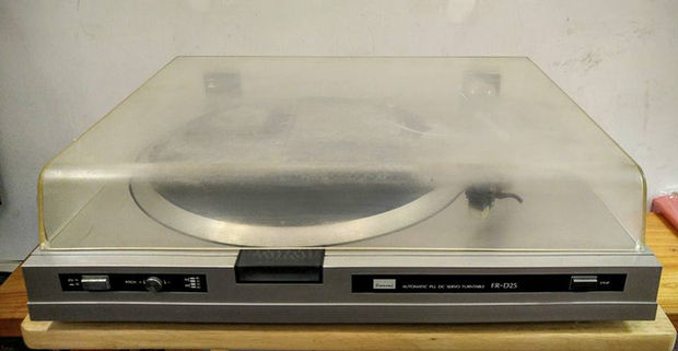 Sansui FR-D25 黑膠唱盤 Turntable (全新鑽石針, 全新皮帶)