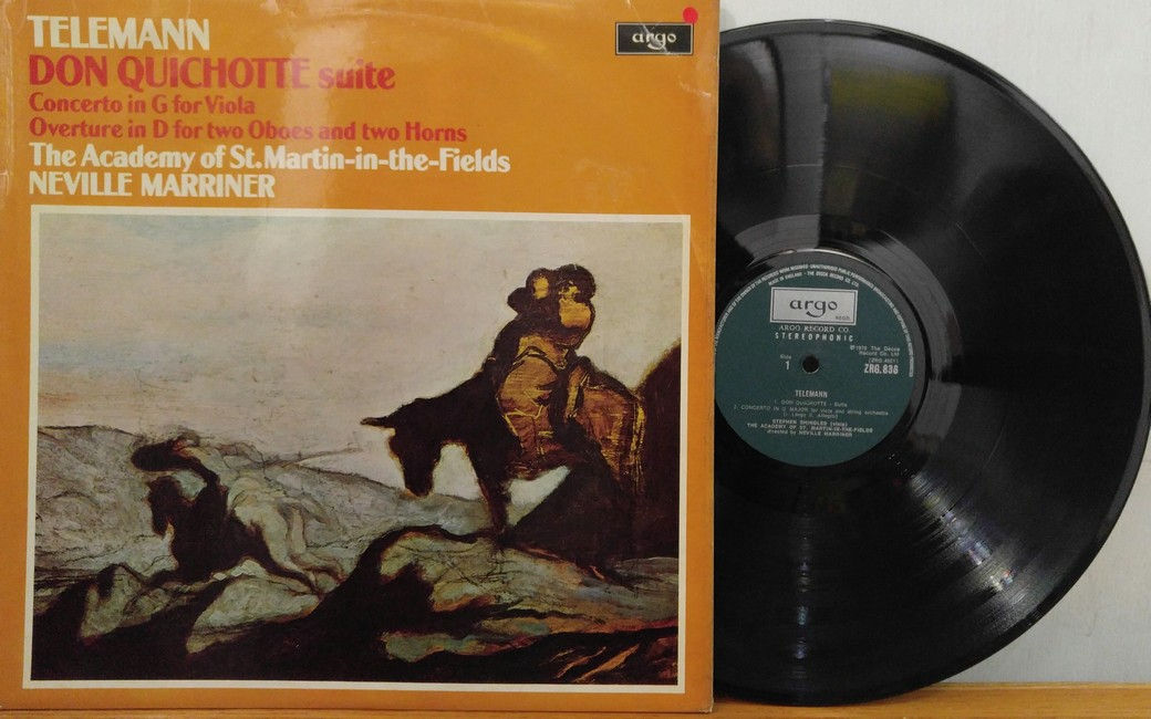 Don Quichotte Suite / Concerto In G For Viola / Overture In D For Two Oboes