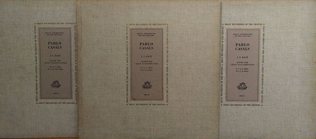 (Sold)Pablo Casals - J.S. Bach – Suite For 'Cello Unaccompanied: No.1 In G Major Bwv 1007 / Suit