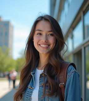 portrait-photography-of-an-international-student-smiling-confidently-on-a-modern-universit