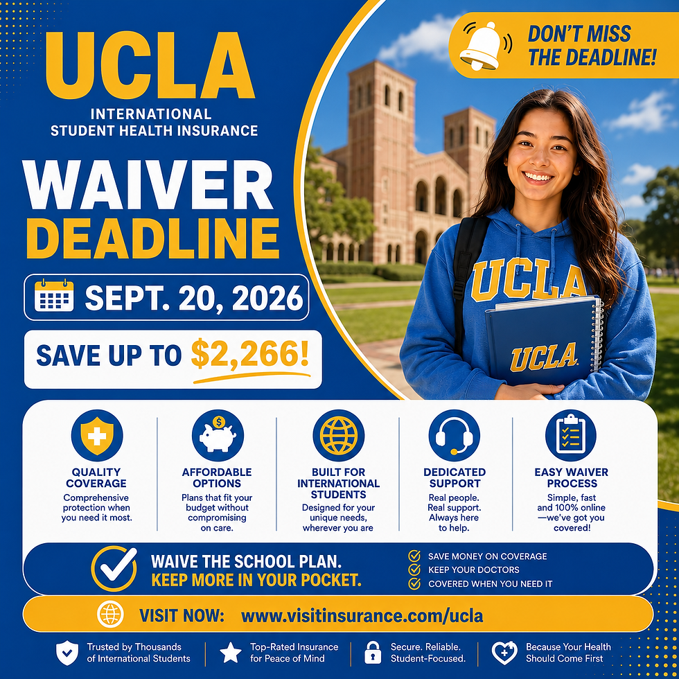 UCLA Health Insurance Waiver Deadline