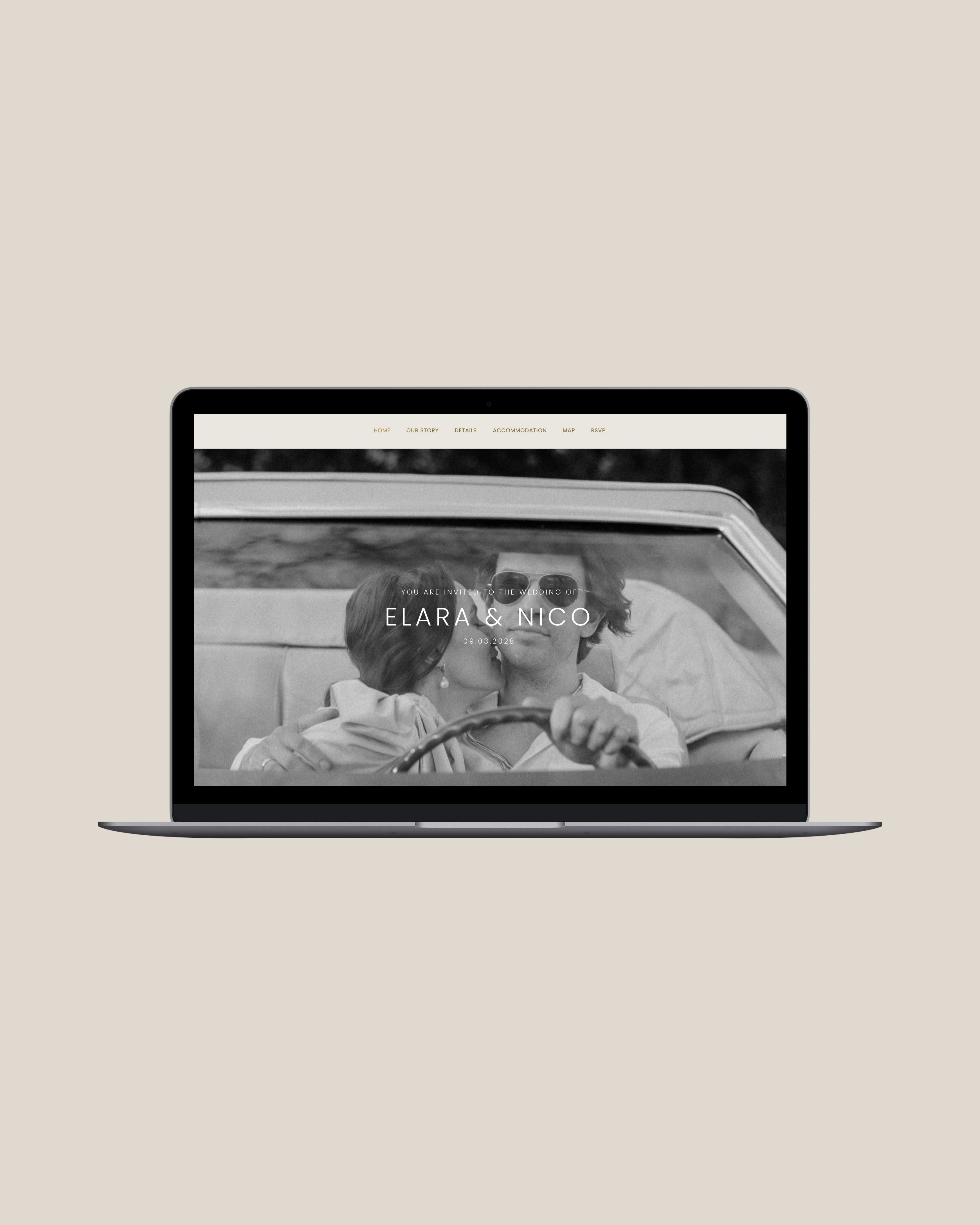 Elara Wedding Website