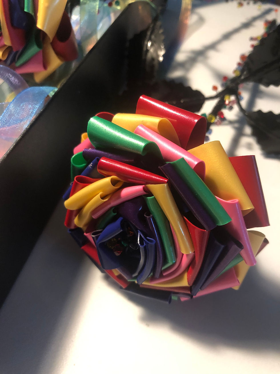 Thumbnail: Rainbow Rubber Latex Rose