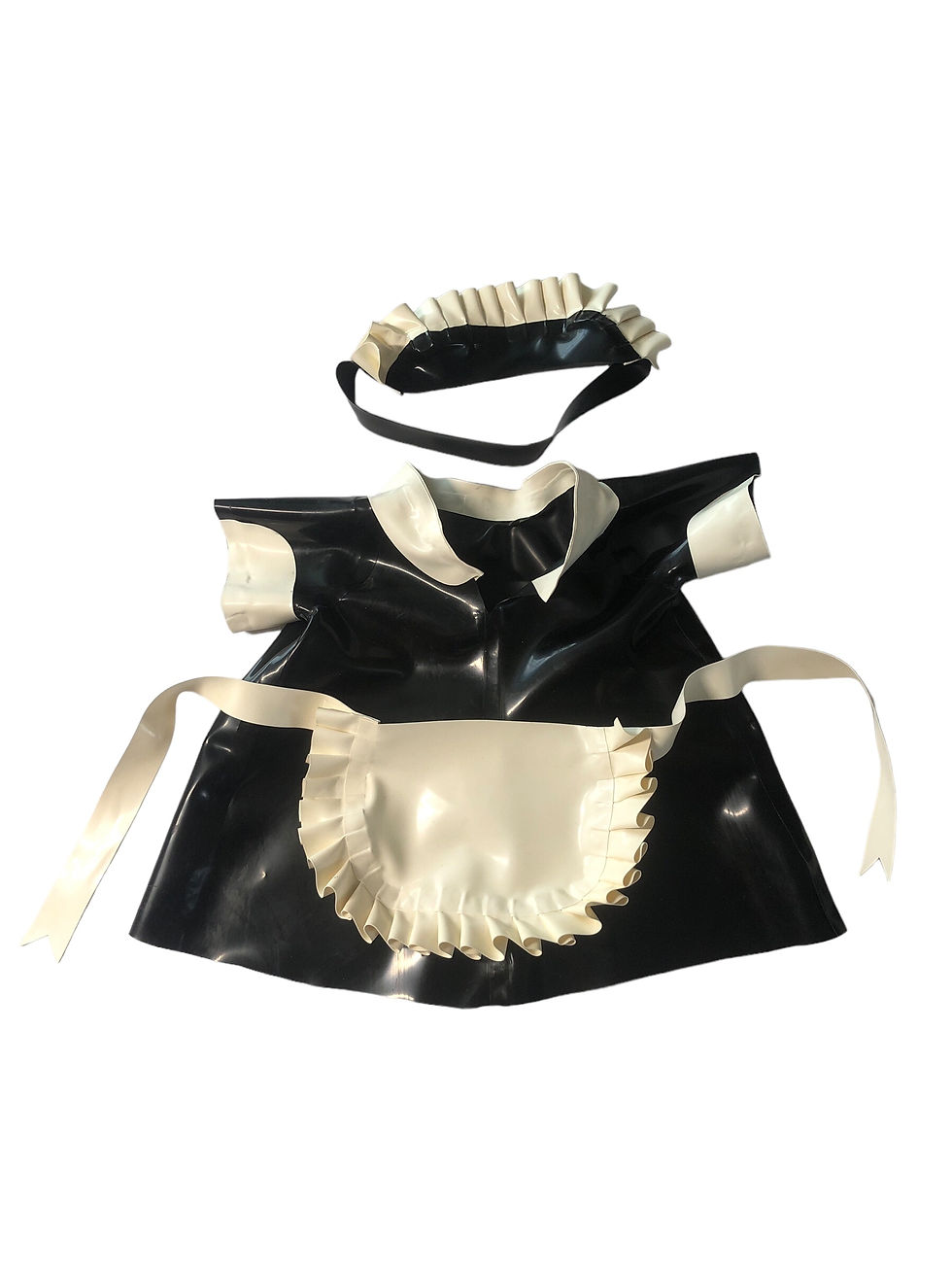 Thumbnail: Latex Bear & BAB Build a Bear Latex Maid Costume