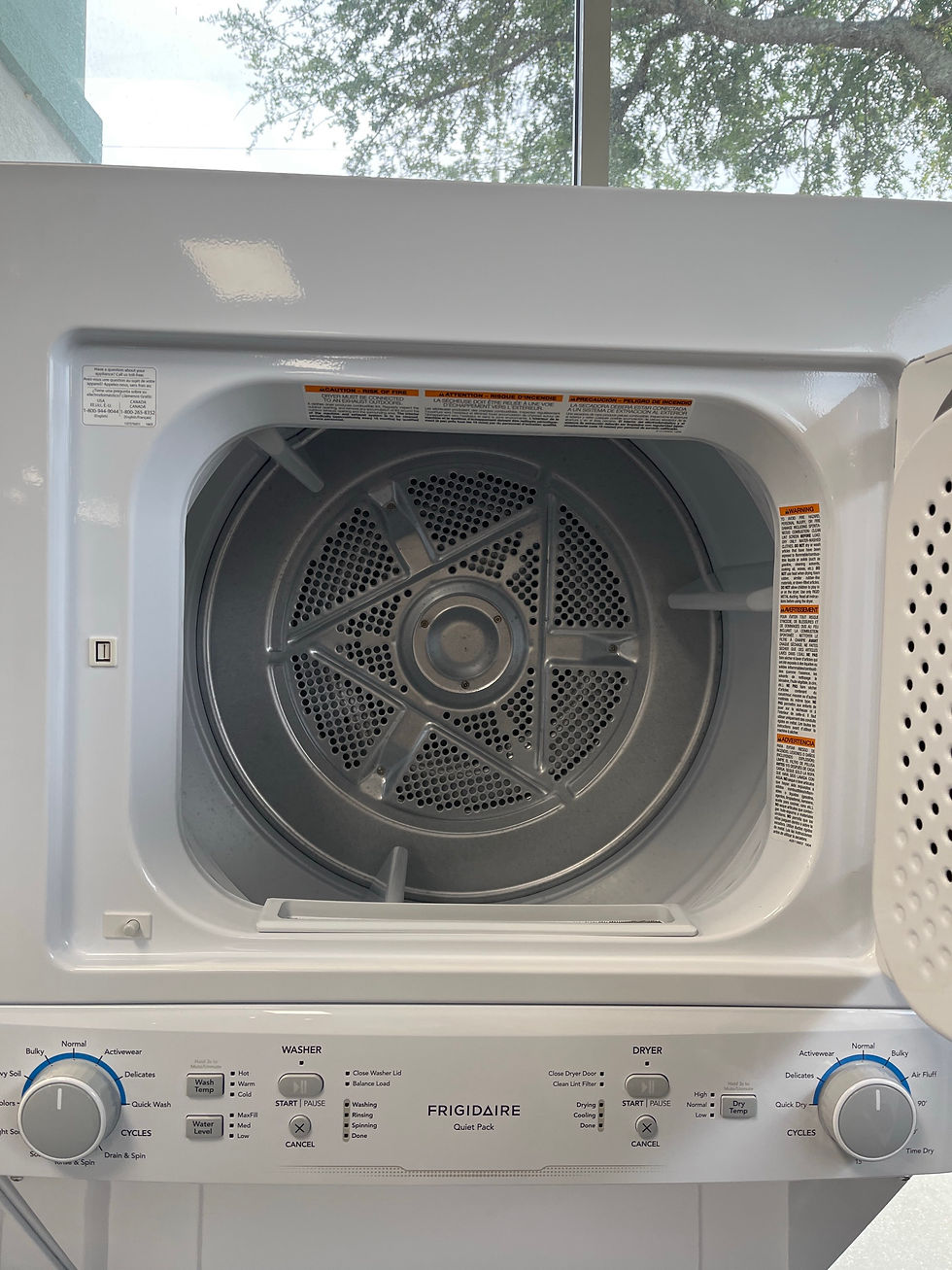 Thumbnail: Frigidaire QuickWash & Dry Cycle, Maxfill Wash Cycle GAS Laundry Center 3.9, 5.6