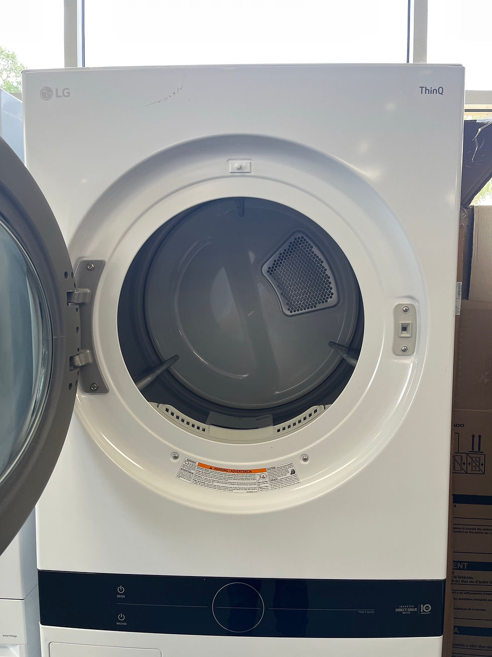Thumbnail: LG WashTower w/ Center Control 4.5cu ft Washer & 7.4cu ft Dryer 