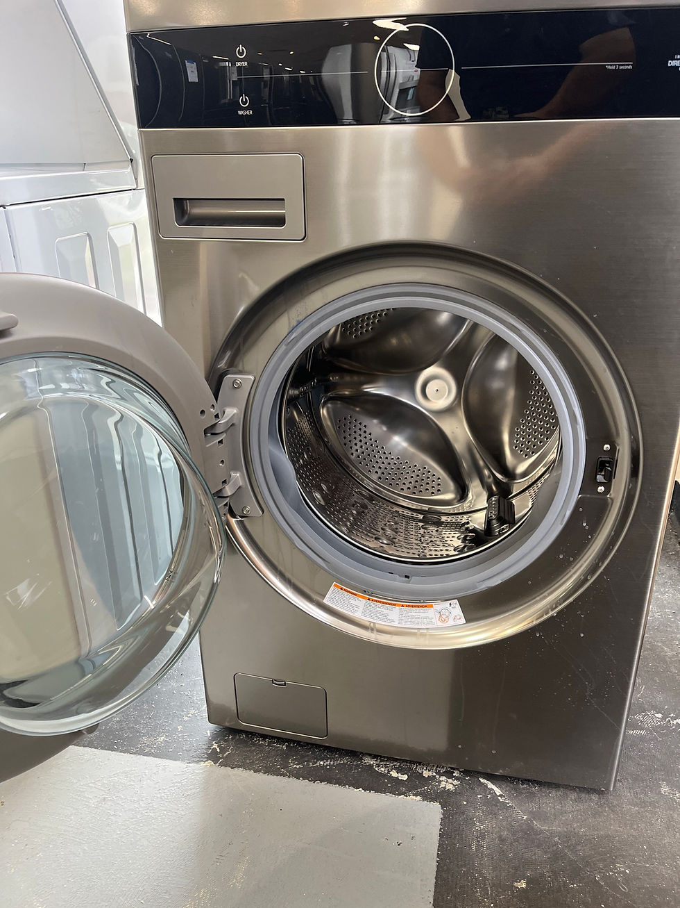 Thumbnail: LG WashTower Electric Stacked Laundry Center w/ 4.5cu ft Front Load Washer & 7.4