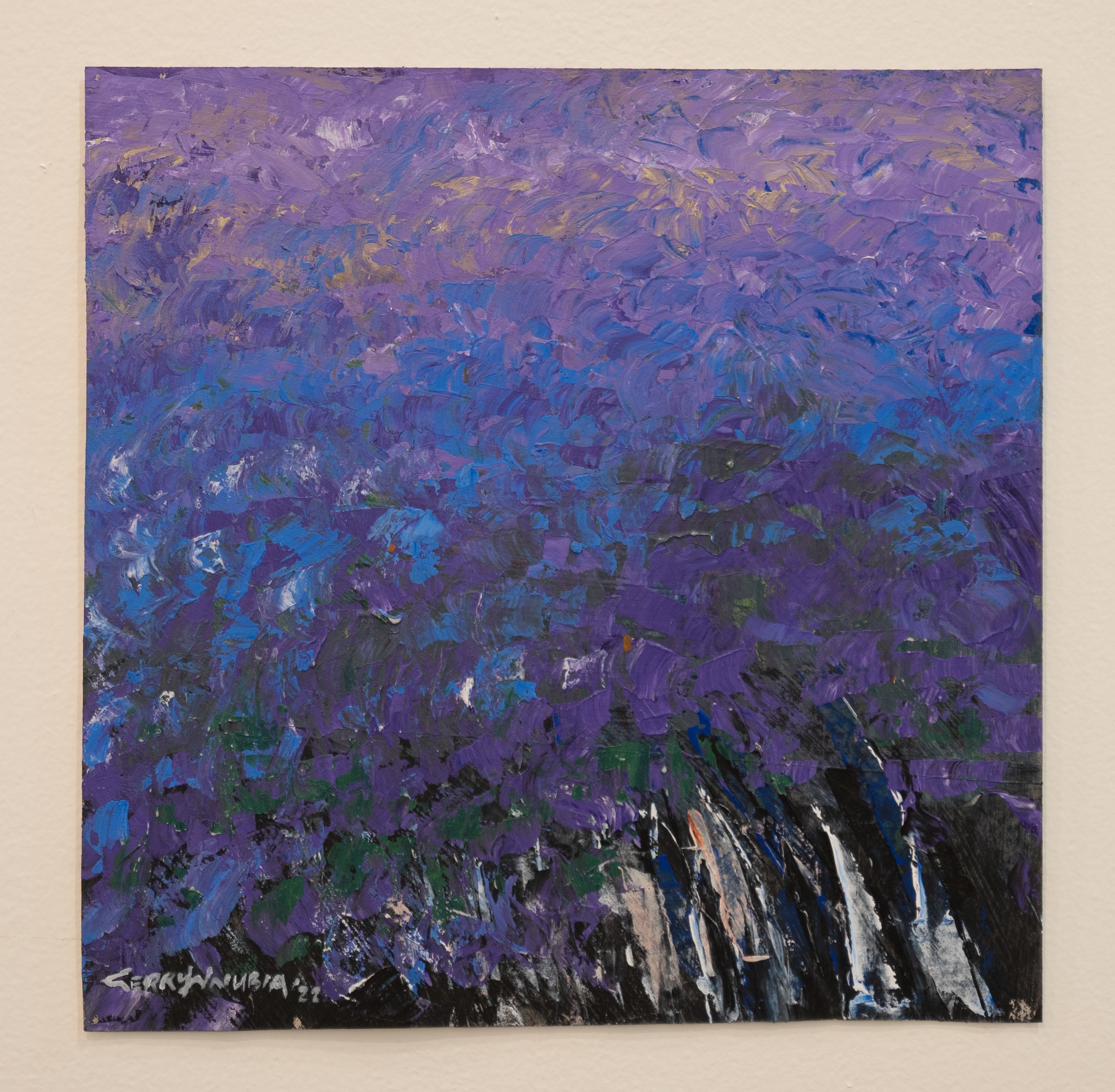 Gerry Nnubia, Blue Light, 2022