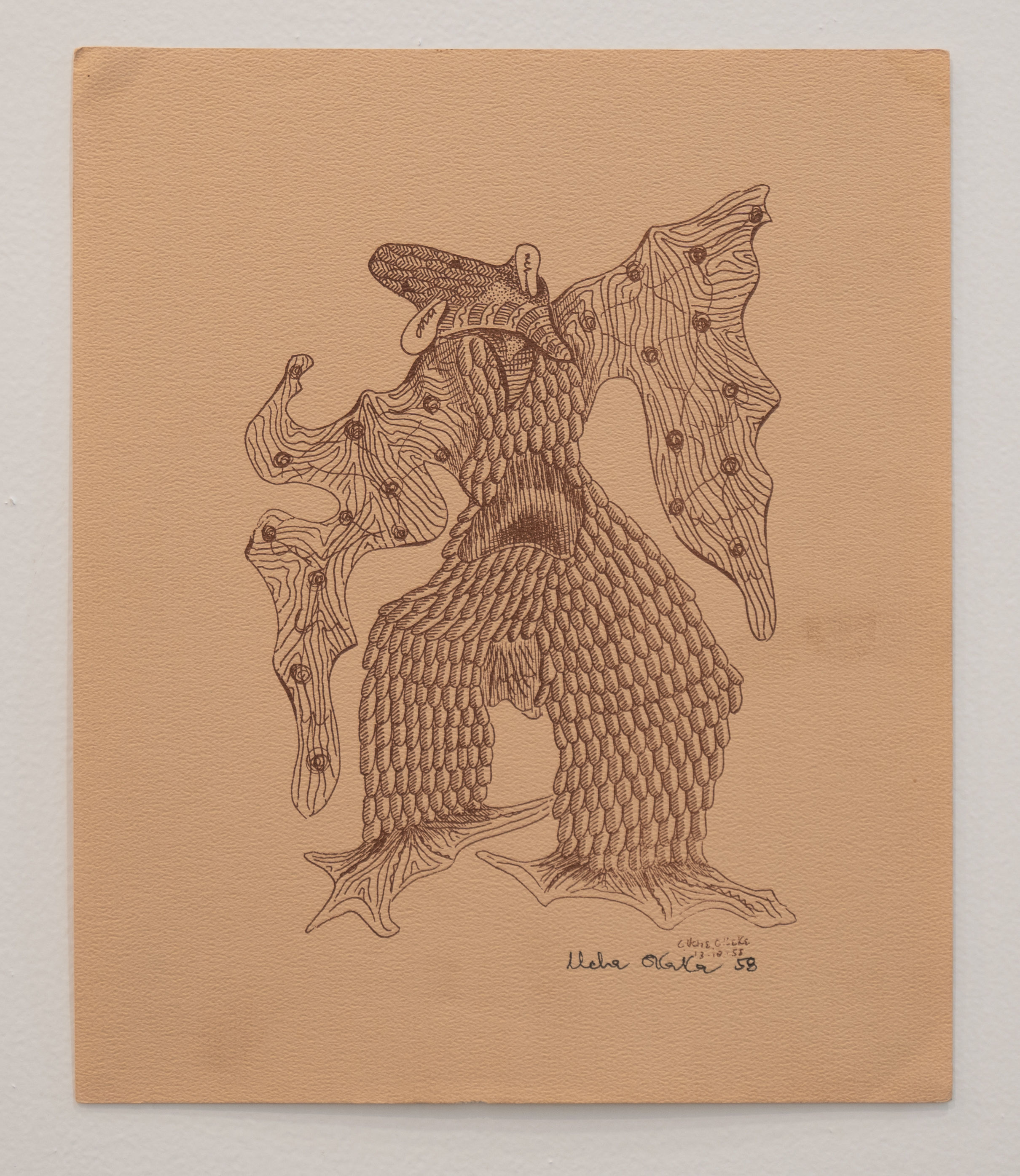 Uche Okeke, The Duel, 2021