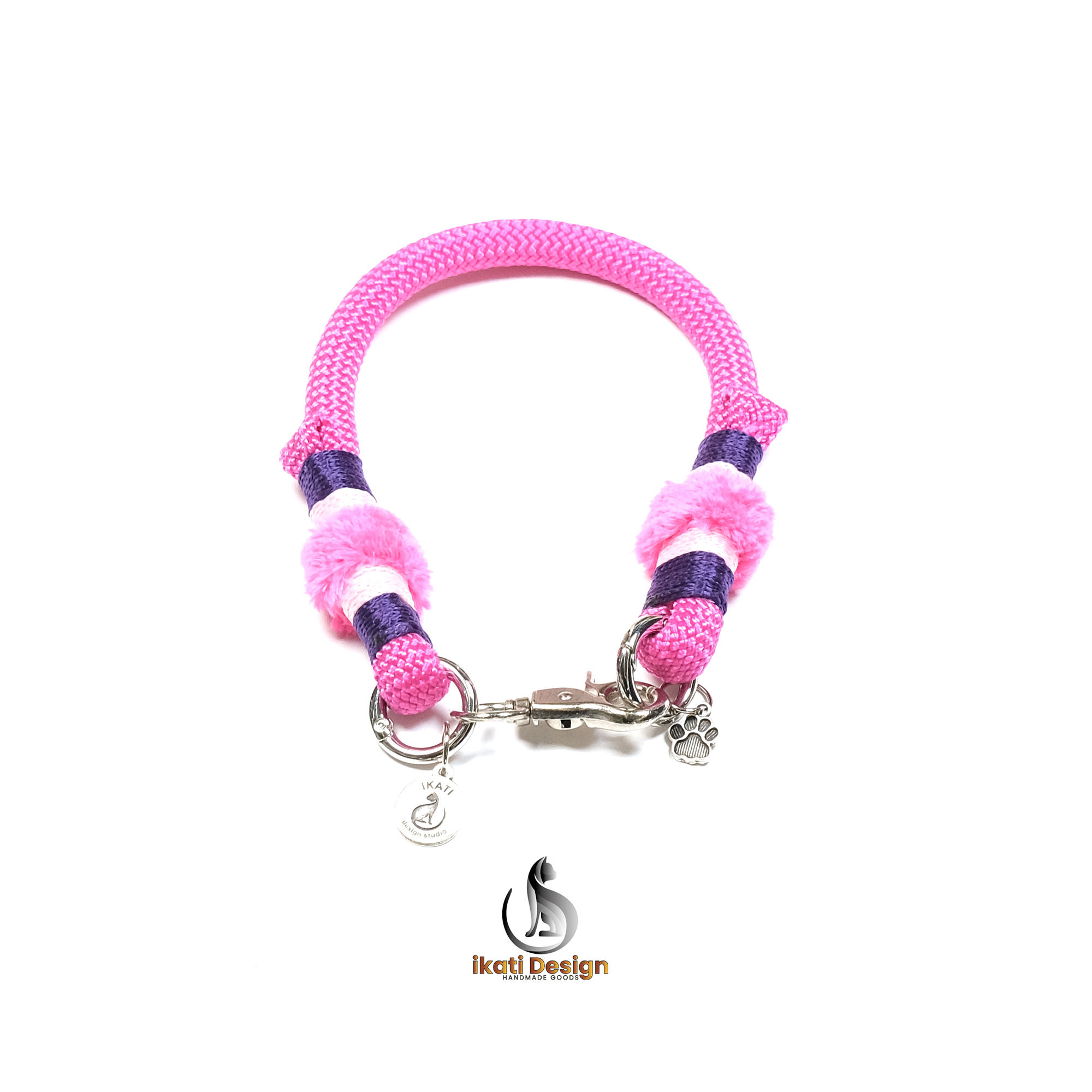 El Yapımı Makrome Köpek Tasması - Şık ve Dayanıklı